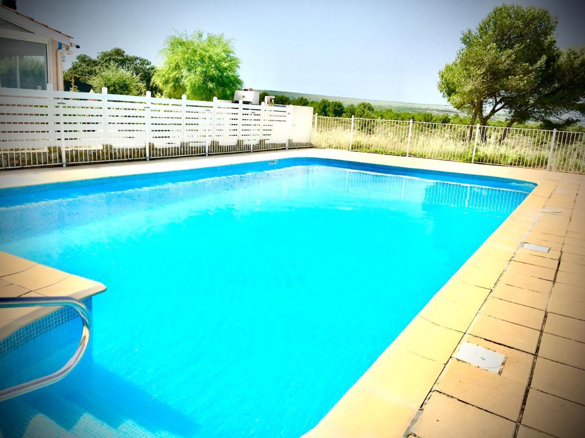 De La Clape A La Mer Mon Petit Pavillon Labellise - F2- Piscine Commune - Wifi Gratuit- Parking Prive - Arrivee Autonome - 800 M Plage - Grande Terrasse Abritee Vent - Saint-Pierre-la-Mer  Exteriör bild