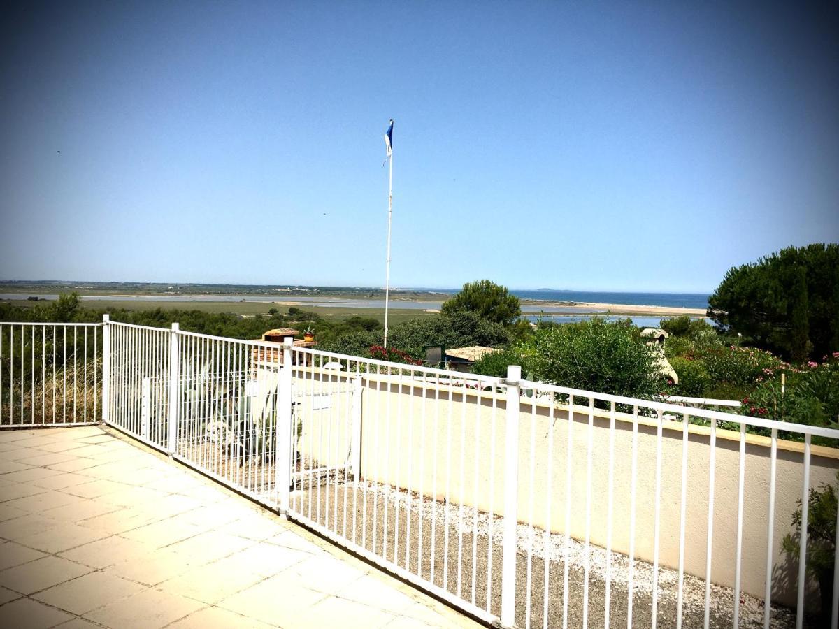 De La Clape A La Mer Mon Petit Pavillon Labellise - F2- Piscine Commune - Wifi Gratuit- Parking Prive - Arrivee Autonome - 800 M Plage - Grande Terrasse Abritee Vent - Saint-Pierre-la-Mer  Exteriör bild